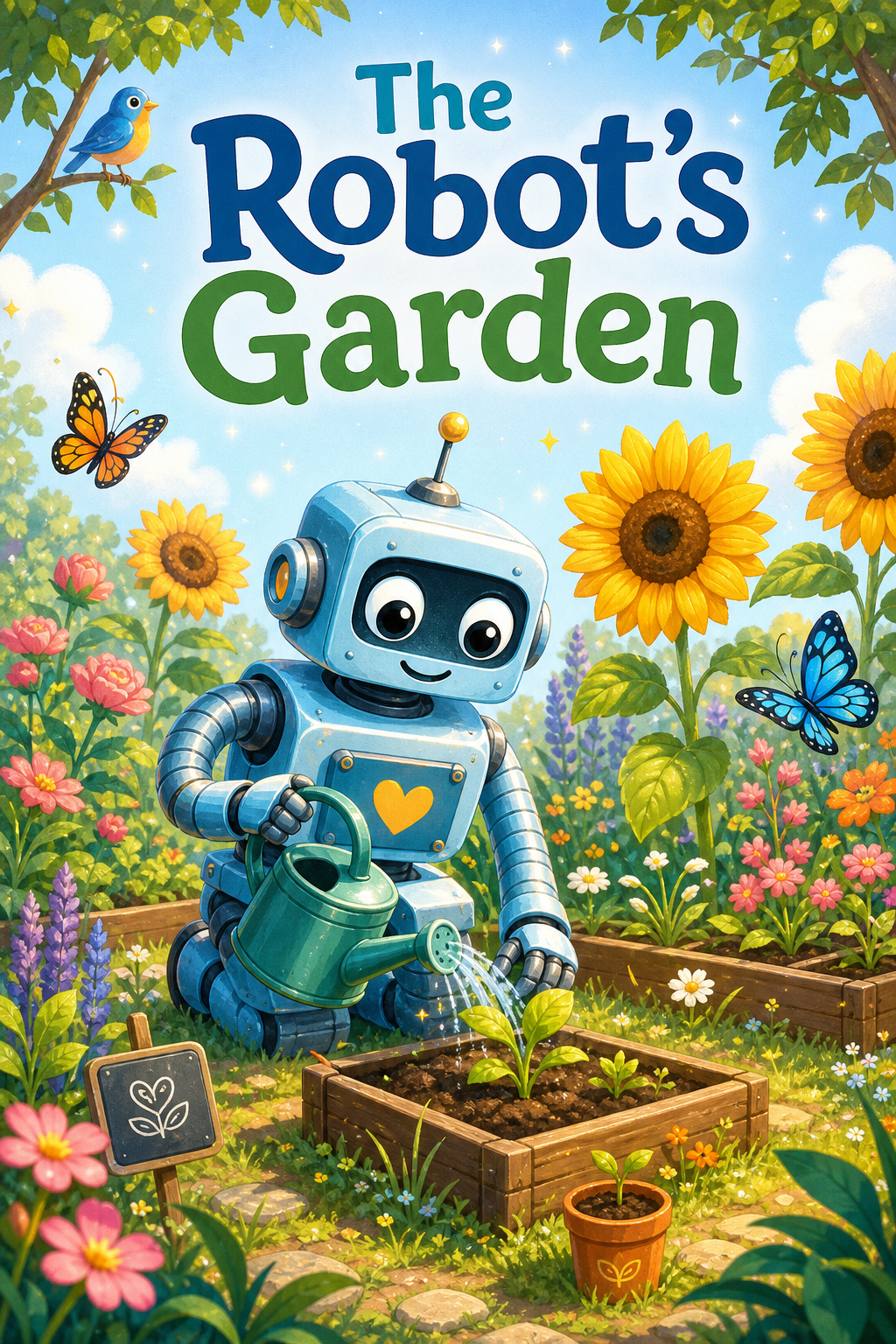 The Robot's Garden book cover